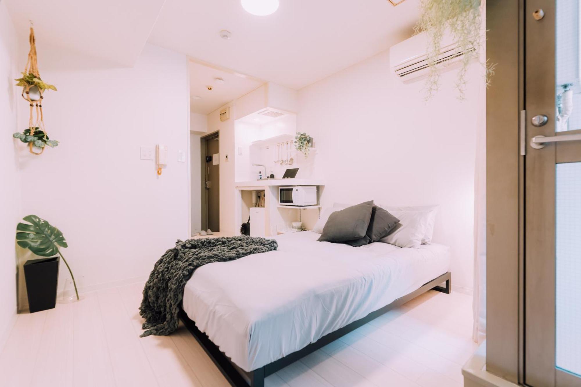 Minimalist Loft Namba Compact With A 24-hour Gym Ma202 * Ōsaka