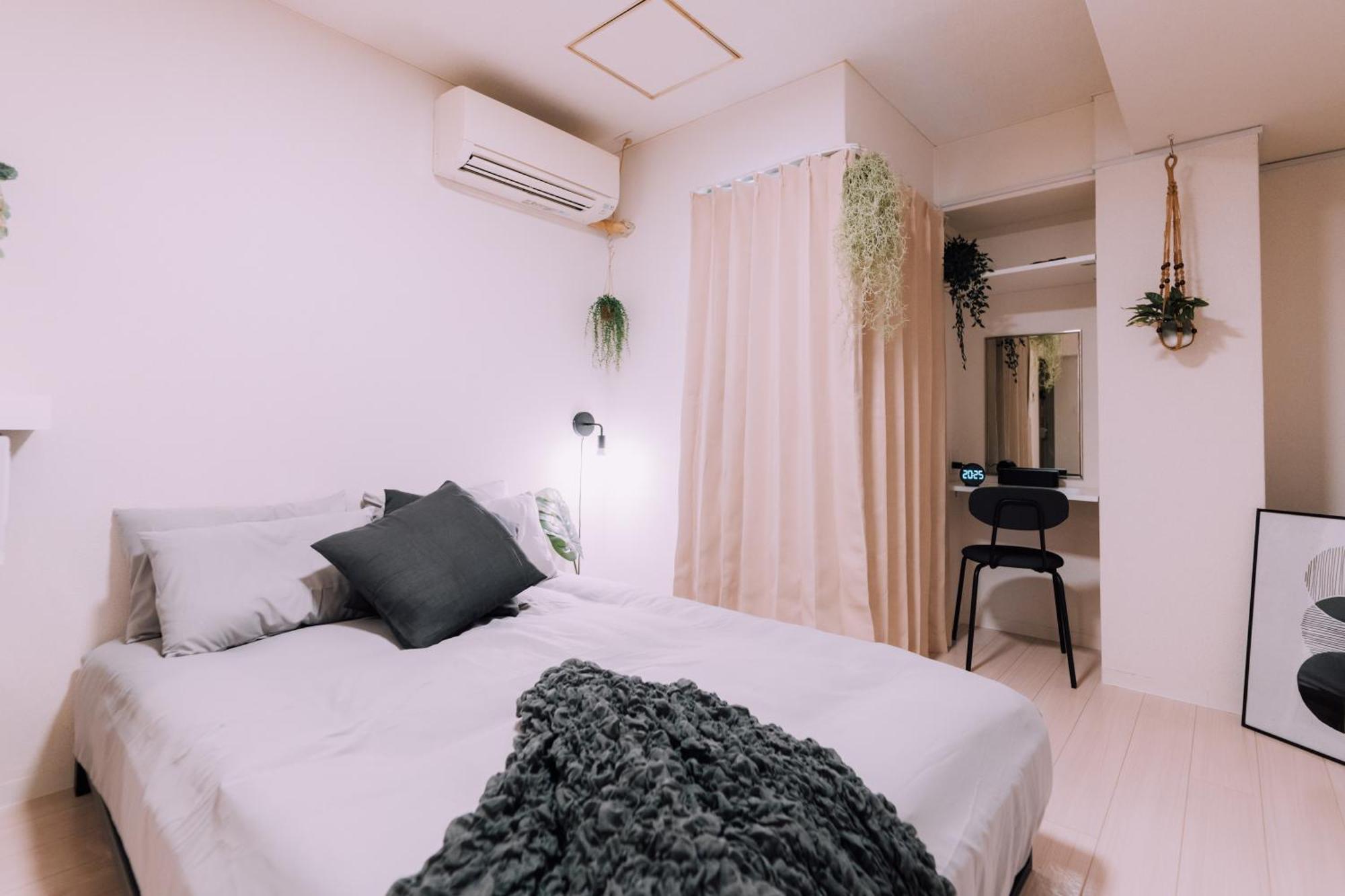 Appartement Minimalist Loft Namba Compact With A 24-hour Gym Ma202