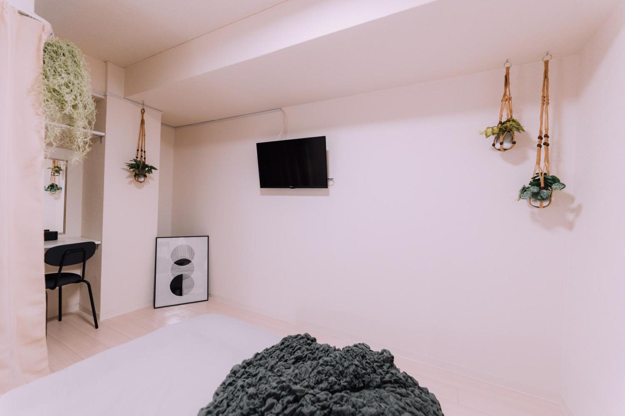 Appartement Minimalist Loft Namba Compact With A 24-hour Gym Ma202