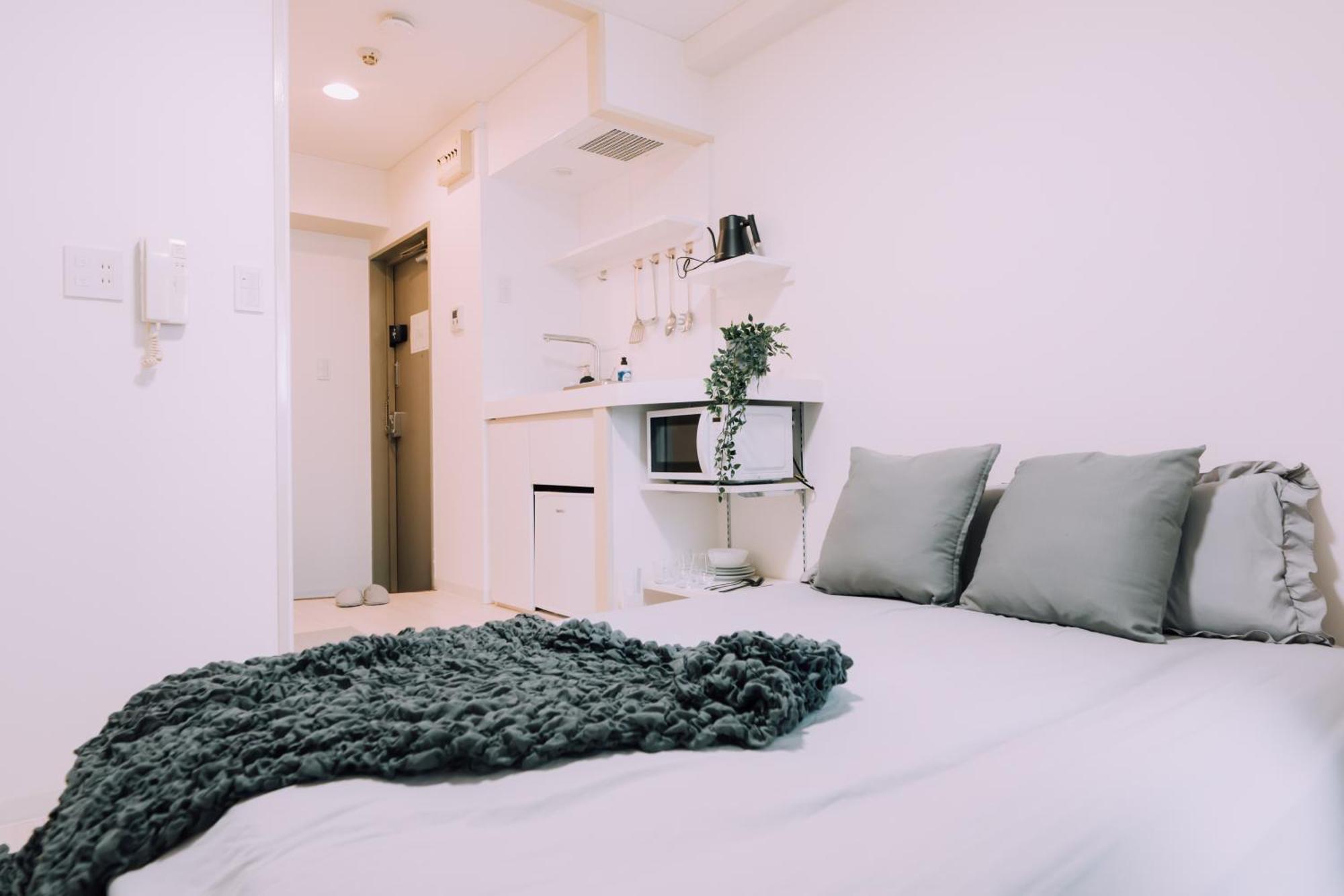 Minimalist Loft Namba Compact With A 24-hour Gym Ma202 Appartement *